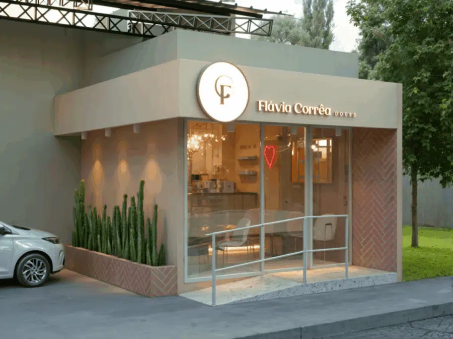 Projeto de Fachada Comercial BRCOM 3