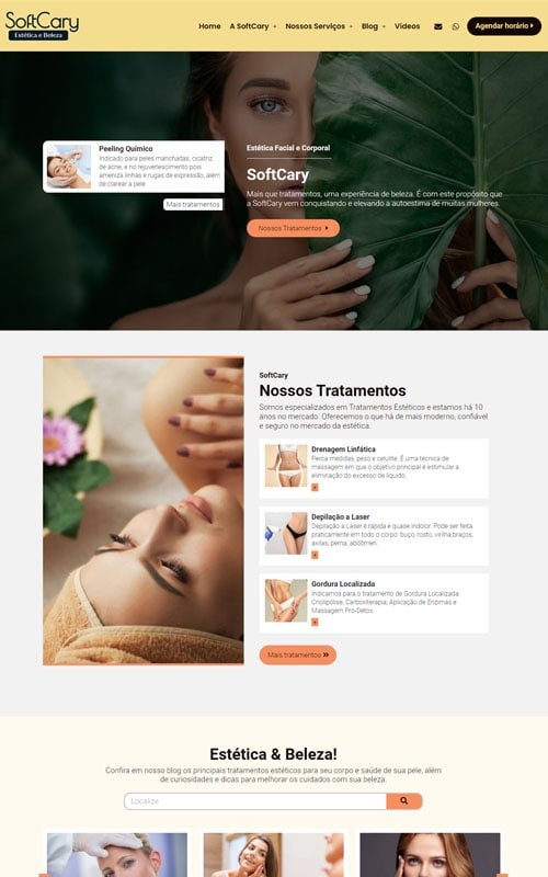 Projeto de  CRIAÇAO DE SITES 4