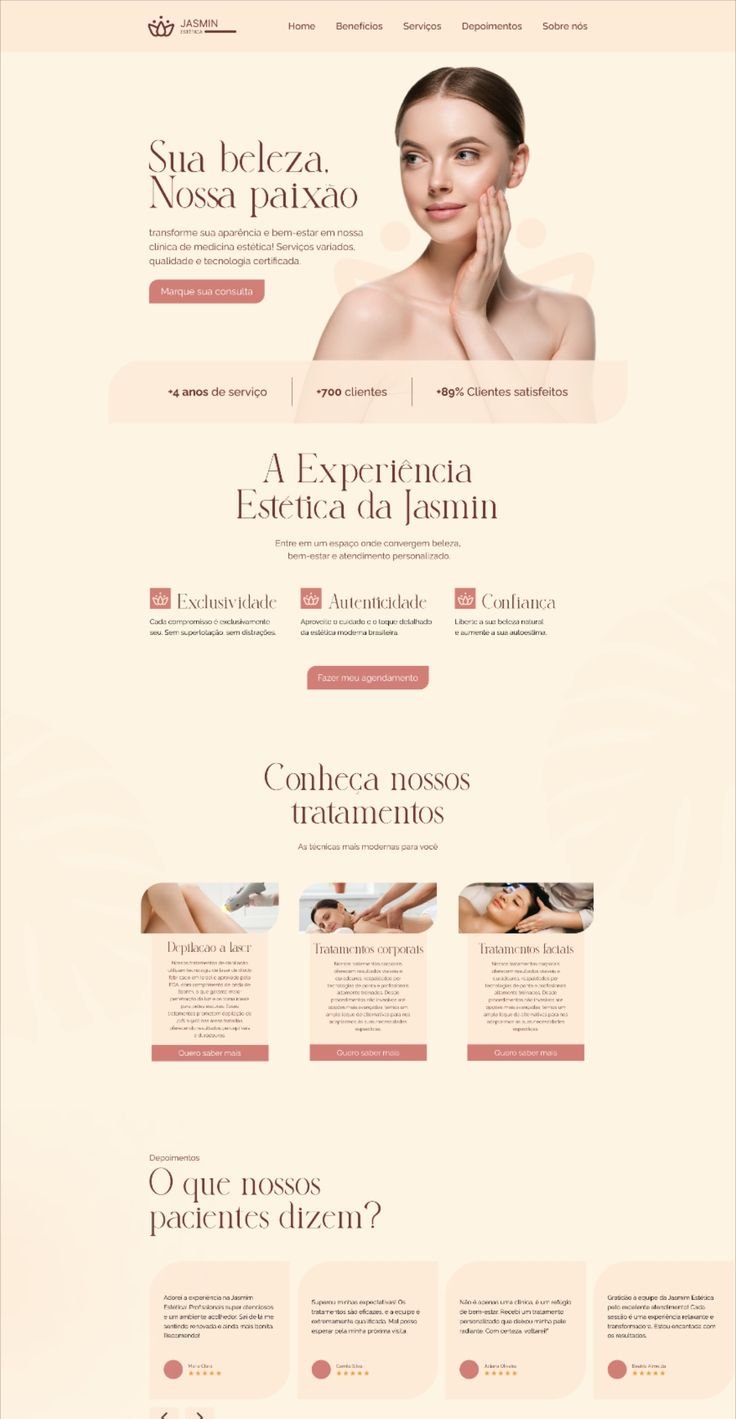 Projeto de  CRIAÇAO DE SITES 3